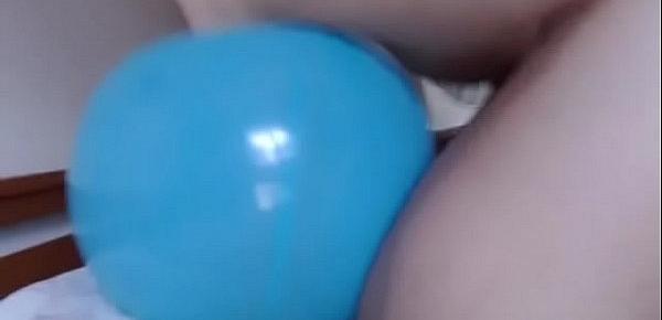  Palloncino blu cosa c&039;è di meglio che giocare in una maniera davvero fetish